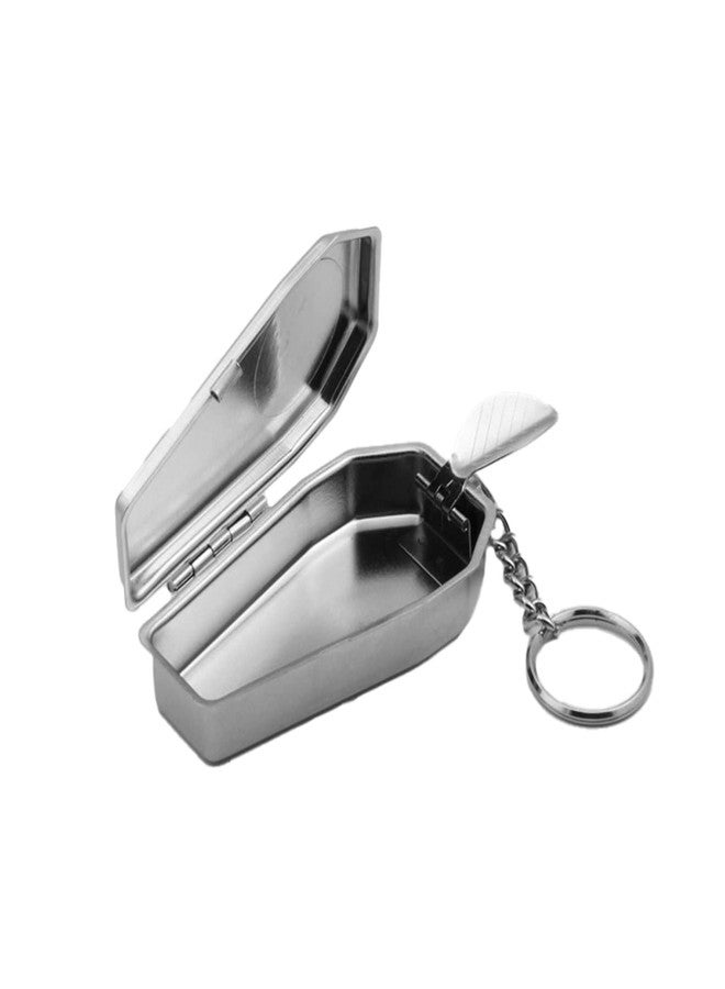 منفضة سجائر للسيارة، منفضة سجائر جيبية، منفضة سجائر صغيرة محمولة بغطاء، منظم سجائر صغير الحجم للسفر والتخييم والمشي لمسافات طويلة والأنشطة الخارجية - Image 1